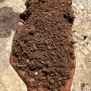 Up close of fill dirt